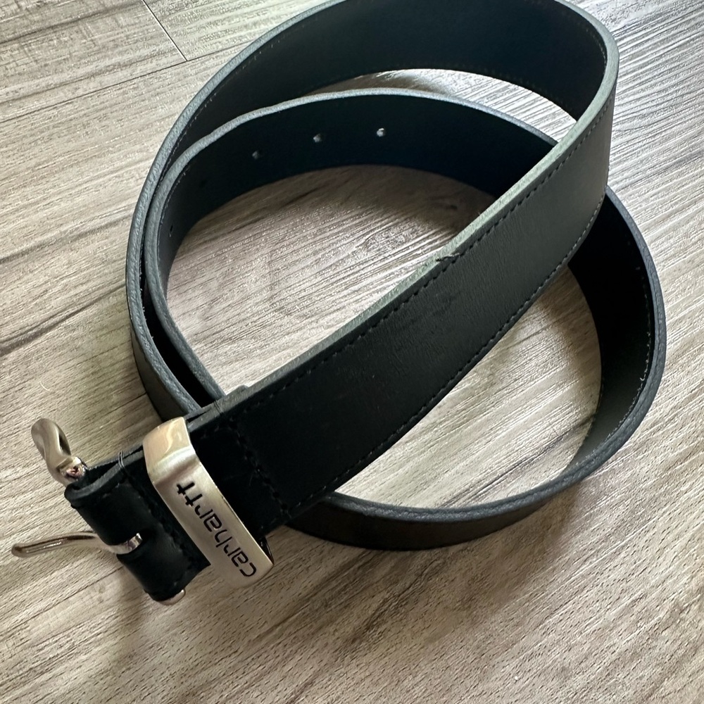 Carhartt Black Leather Belt